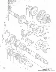 Sprocket,engine nt 1 (27511-20710-000)