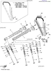 Сухарь Клапана :: COTTER, VALVE (1WG-12118-00-00)