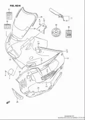 Tape body cowl (68685-21C10-Z53)