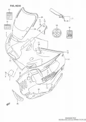 Tape body cowl (68696-21C20-Z52)
