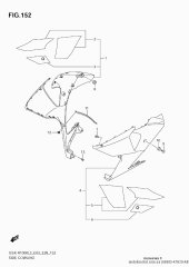 Tape,side cow r gsx- (68685-47H20-AKF)