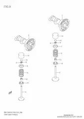 Valve,intake rm-z450 (12911-35G20-000)