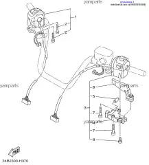 Винт :: SCREW, PAN HEAD (98507-05050-00)