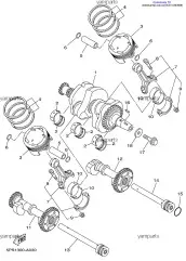 Вкладыш :: PLANE BEARING, CONNECTING ROD (3LD-11656-30-00)