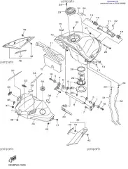 Втулка Крепления Топливного Бака :: DAMPER, LOCATING 3 (5SL-24183-00-00)