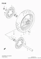Wheel,front gsx1300r (54111-15H00-YMY)