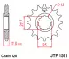 Зірка передня JT Sprockets JTF1581.15