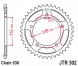 Зірка задня JT Sprockets JTR302.43