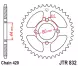 Зірка задня JT Sprockets JTR832.30