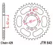 Зірка задня JT Sprockets JTR843.50