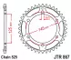 Зірка задня JT Sprockets JTR867.42