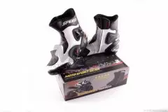 Мотоботи PROBIKER A004, Білий, 45