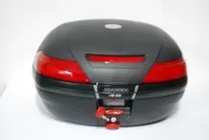 Кофр центральний KAPPA K49N, Чорний/Червоний
