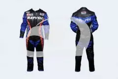 Мотокомбінезон HONDA REPSOL, Чорний/Синій, S