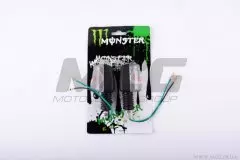 Повороти пара Suzuki АХ100 прозорі MONSTER ENERGY