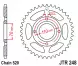 Зірка задня JT Sprockets JTR248.44