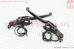 Кронштейн кріплення дзеркала правого та лівого CB125-250 (Viper 125J) з важелями тип 1 (Китай)