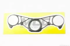 Наклейка декор на траверсу CARBON (26х6) (5279)