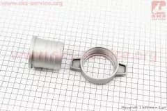 Перехідник мотопомпи з фланця на шланг, алюмінієвий комплект 2шт, 2"(50mm) (Китай)