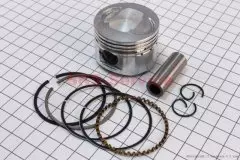 Поршень в зборі 4T скутер 50cc діаметр 39,00+0,50 палець 13 (Китай)