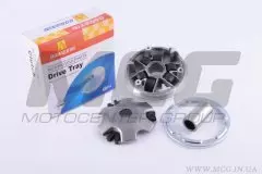 Варіатор передній Suzuki AD110 (палець) (DONGXIN)