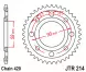 Зірка задня JT Sprockets JTR214.36