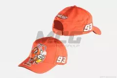 Бейсболка 93 MARC MARQUEZ (100% бавовна), Червоний