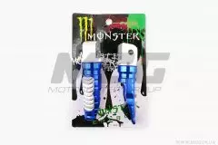 Підніжки пасажирські mod:1 сині (MONSTER ENERGY)