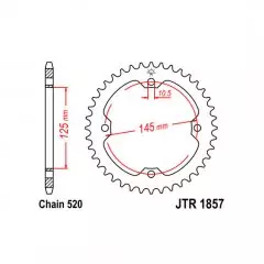 Зірка задня JT Sprockets JTR1857.38