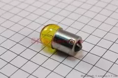 Лампа G18 12V 10W жовта (Китай)