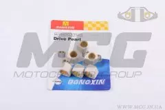 Ролики варіатора 6шт. (тюнінг) Suzuki 17*12- 5,0г, (білі), (DONGXIN)