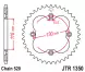 Зірка задня JT Sprockets JTR1350.38