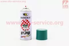 Фарба BOSNY акрилова №13 темно-зелений, аерозоль 400мл, Зелений