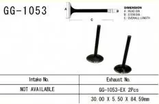 Клапан випускний VESRAH GG-1053-EX