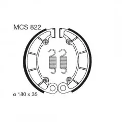 Колодки гальмівні барабанні LUCAS MCS822