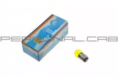 Лампа S25 двоконтактна 12V 10W/5W (YWL), Жовтий