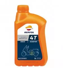 Олива моторна REPSOL Scooter 4T синтетична 5W-40 1л