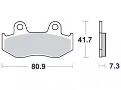 Колодки гальмівні дискові LUCAS MCB534
