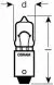 Лампа розжарювання Osram 10W 12V BA9S 5XFS10 - Фото 2