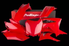 Комплект пластику POLISPORT 90628, Червоний