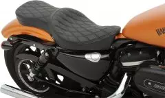 Сидіння низькопрофільне подвійне DRAG SPECIALTIES з подвійним діамантовим рядком (0804-0605)
