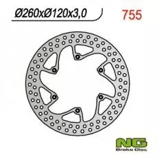 Диск гальмівний NG 755