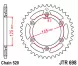 Зірка задня JT Sprockets JTR698.44
