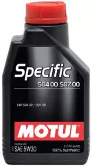 Олива моторна Motul SPECIFIC 504.00-507.00 SAE 5W-30 синтетична 1л