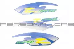 Наклейки набір YAMAHA SUPER Z (31х9) (3шт) (mod:0618)