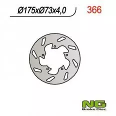 Диск гальмівний NG 366