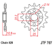 Зірка передня JT Sprockets JTF707.16