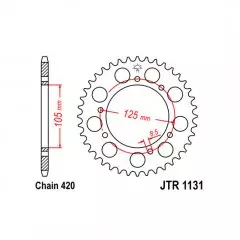 Зірка задня JT Sprockets JTR1131.48