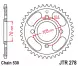 Зірка задня JT Sprockets JTR278.34
