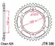 Зірка задня JT Sprockets JTR300.43